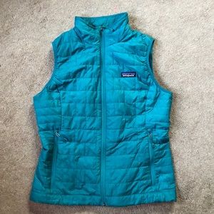 Patagonia Small Blue Nano Puff Vest
